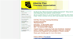 Desktop Screenshot of albertaplaytherapy.ca